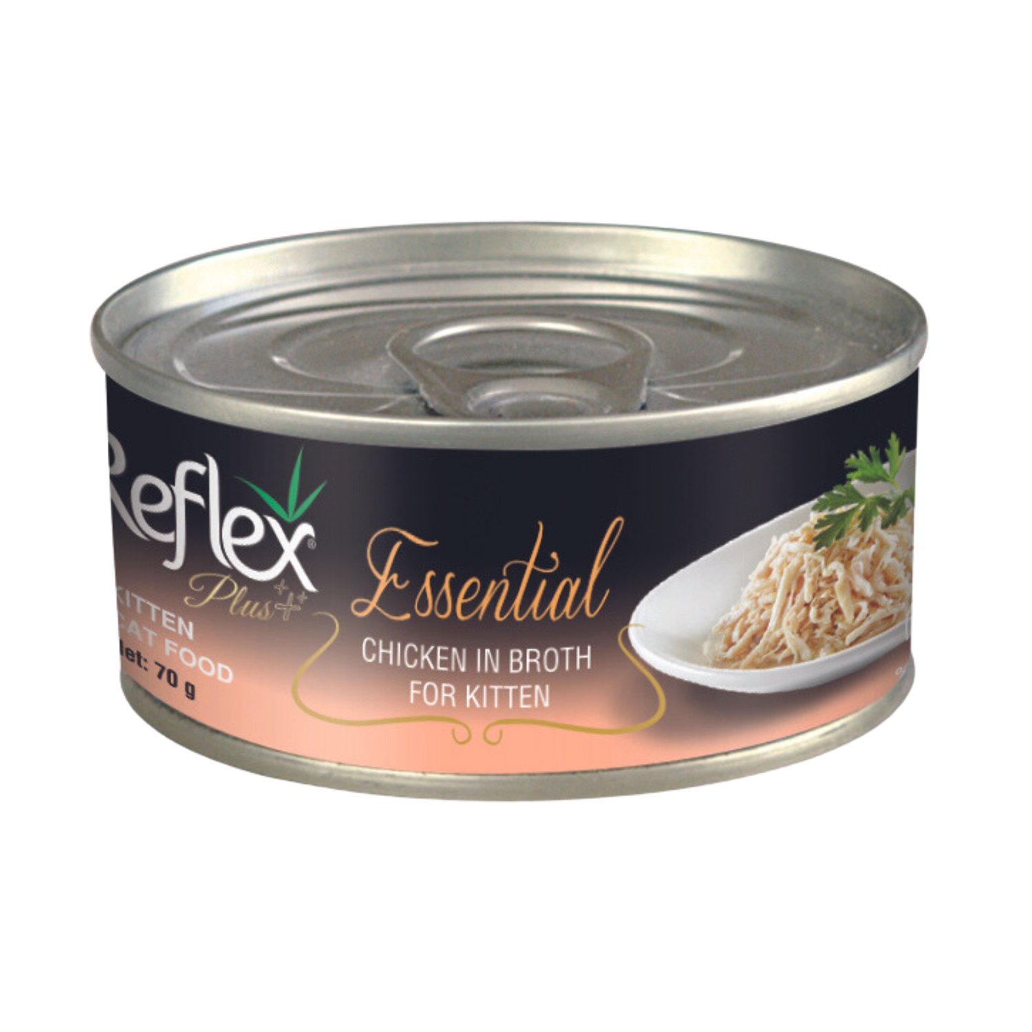 Reflex Plus Essential Chicken in Broth for Kitten cat canned food