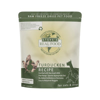 Steve's Real Food Turducken Freeze-Dried Raw Food For Cats & Dogs