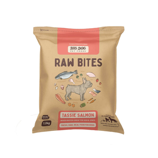 Big Dog Tasmanian Salmon Raw Bites