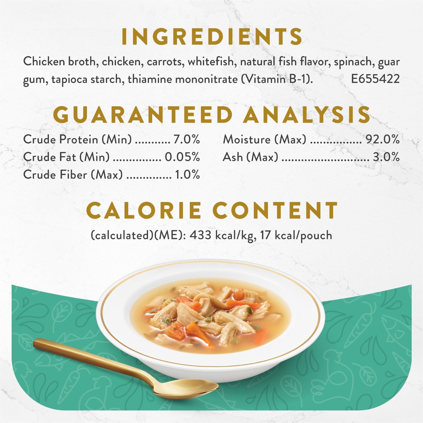 Fancy Feast Classic Chicken, Vegetables & Whitefish Broth Pouch Cat Food