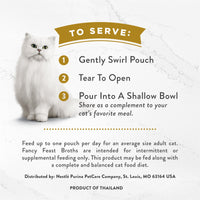 Fancy Feast Classic Tuna, Anchovies & Whitefish Broth Pouch Cat Food