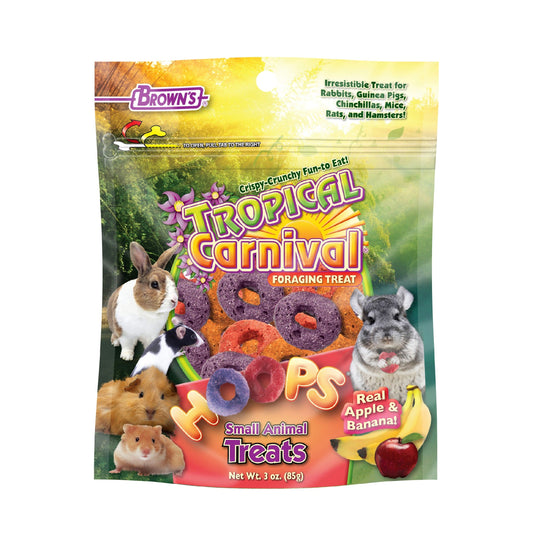 Tropical Carnival® Hoops Small Animal Treats