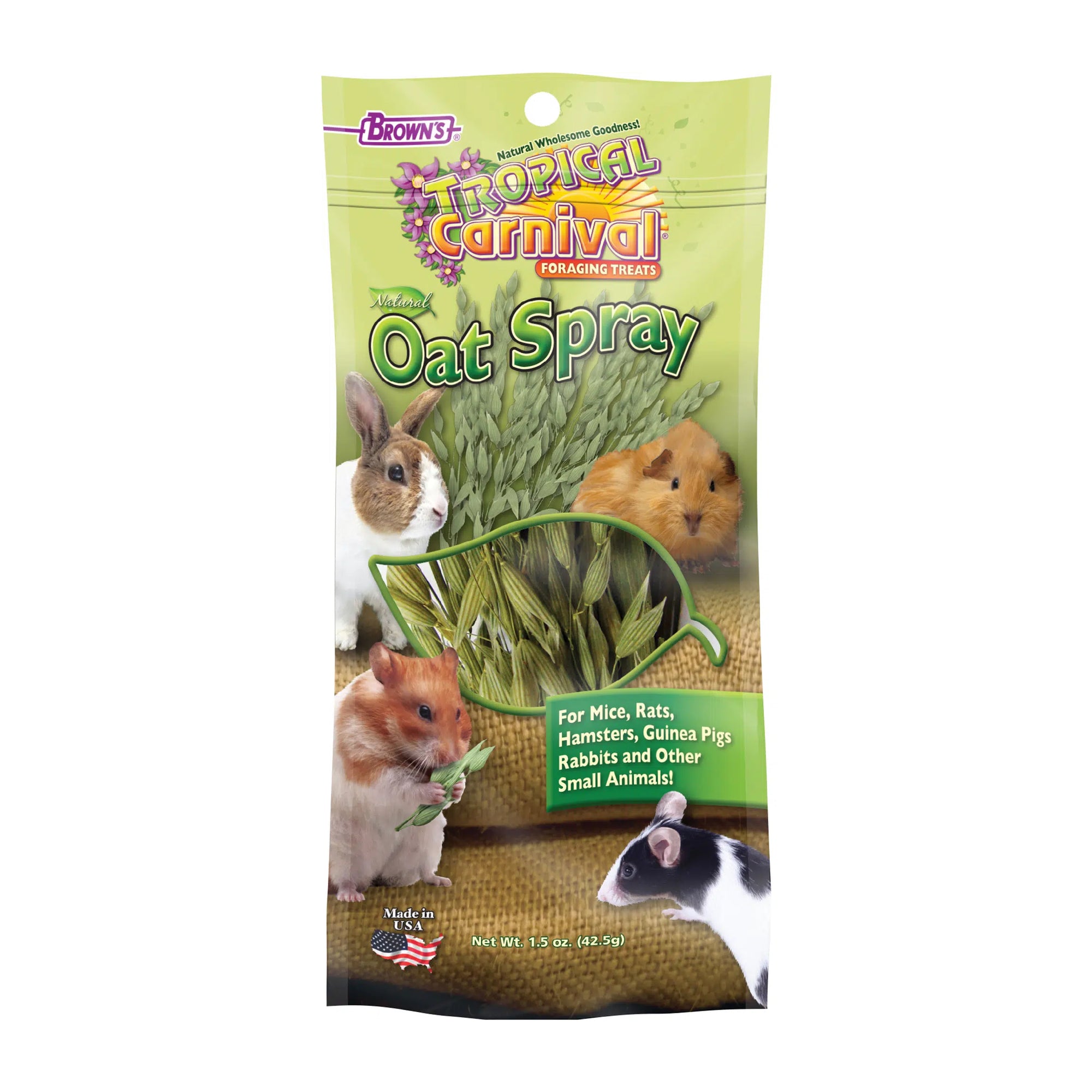 Tropical Carnival® Natural Oat Spray For Small Animals