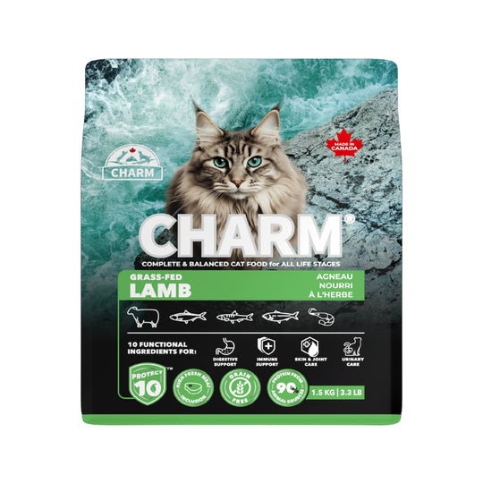 Charm Grass-Fed Lamb Dry Cat Food