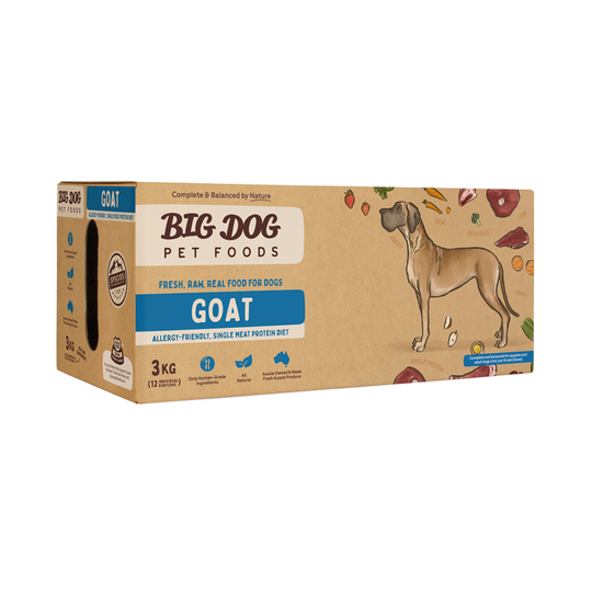 Big Dog Goat Barf Frozen Raw Dog Food