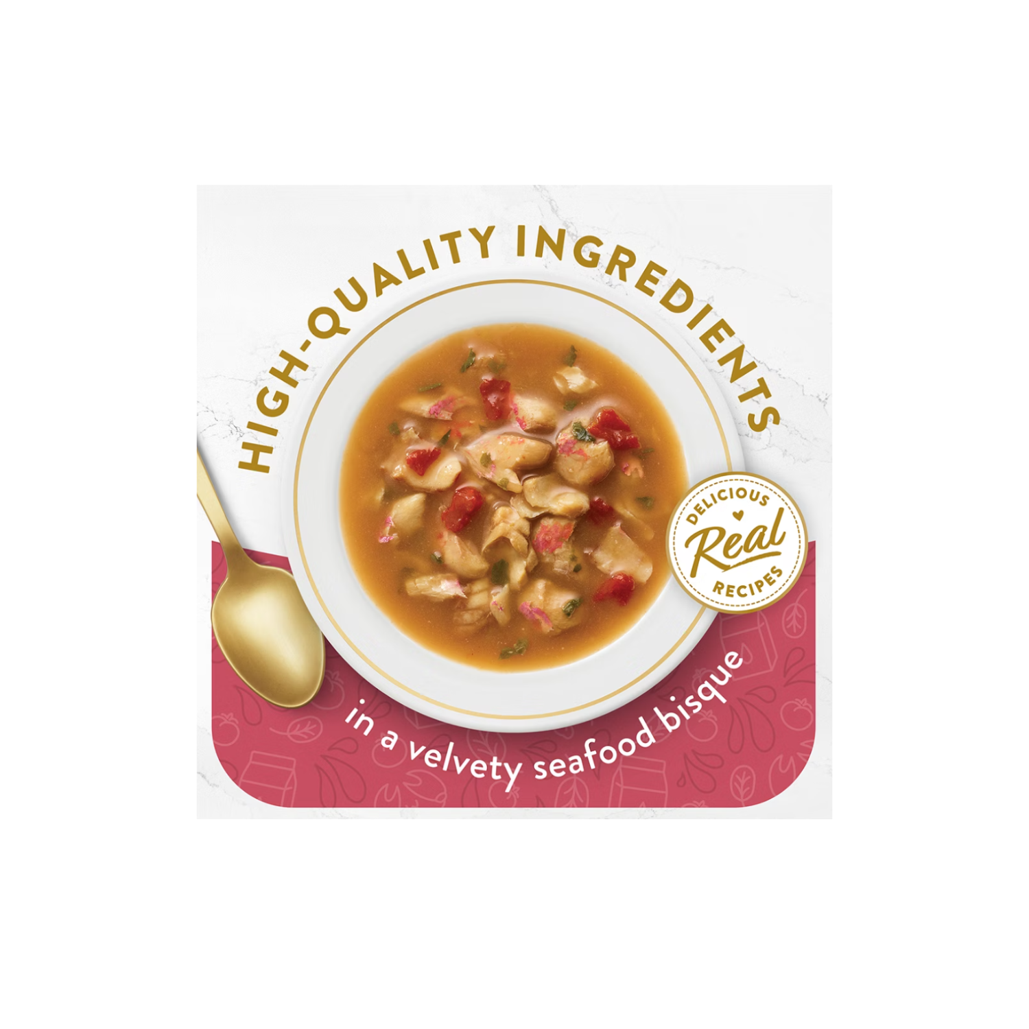 Fancy Feast Seafood Bisque with Lobster Pouch Cat Food