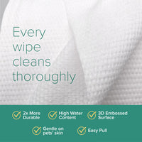 Nurture Pro AG+ Silver Pet Wet Wipes For Cats & Dogs (Lavender)