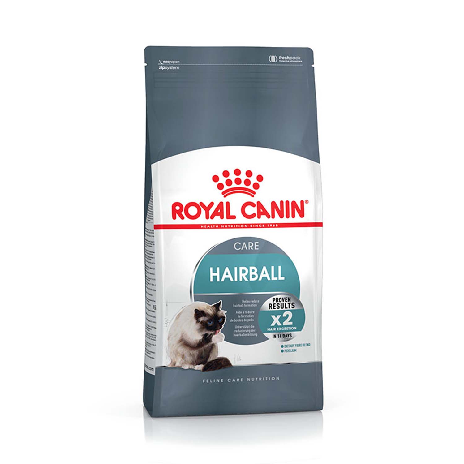 Anti clearance hairball complex