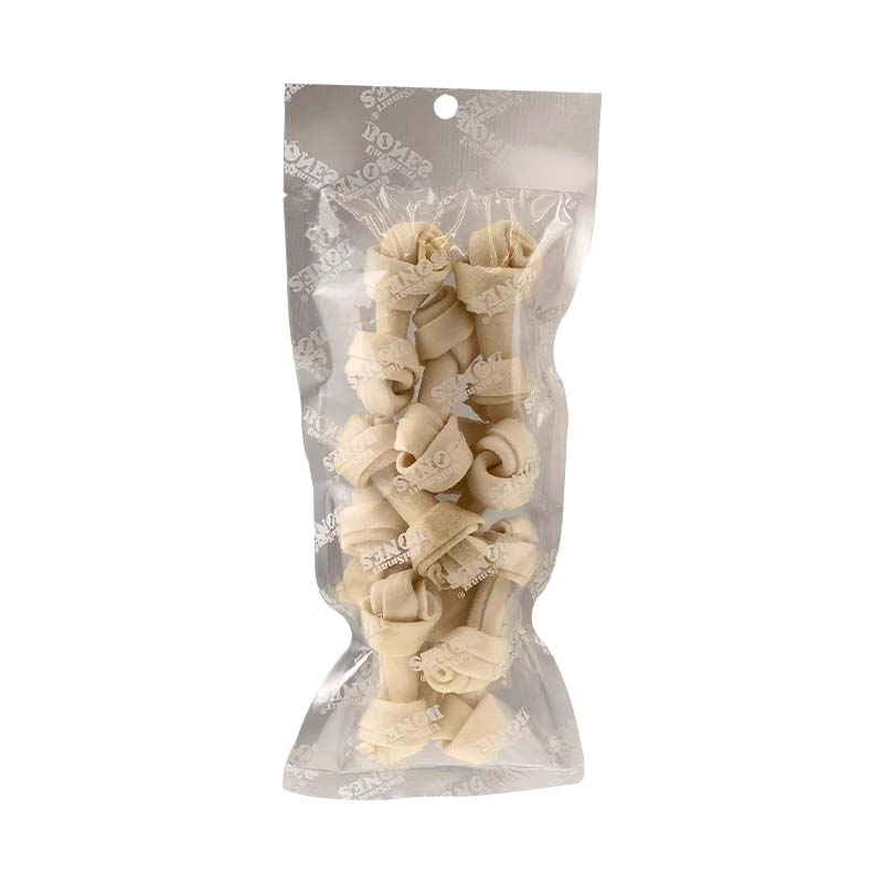 World Pet Milky Knotted Bone 2.5-3'' - 10pcs