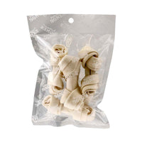 World Pet Milky Knotted Bone 3-3.5'' - 5pcs