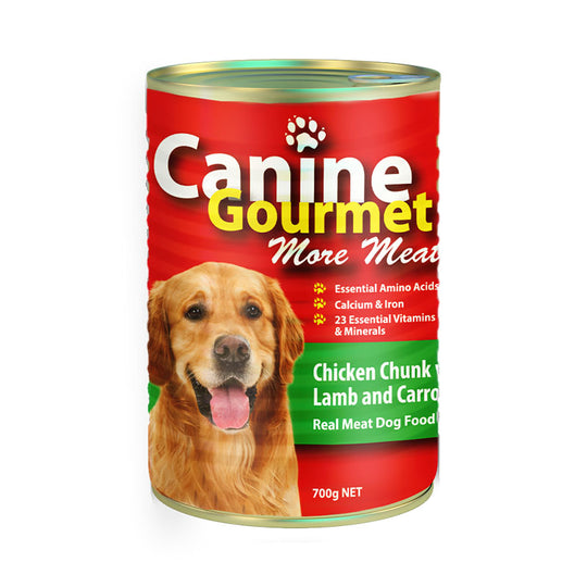 Canine Gourmet Chicken Chunk With Lamb & Carrot Wet Dog Food