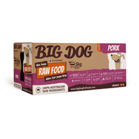 Big Dog Pork Barf Frozen Raw Dog Food