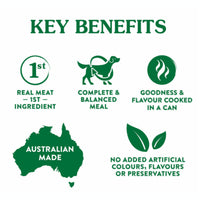 Nature's Gift Loaf Kangaroo, Vegetables & Rice Canned Dog Food