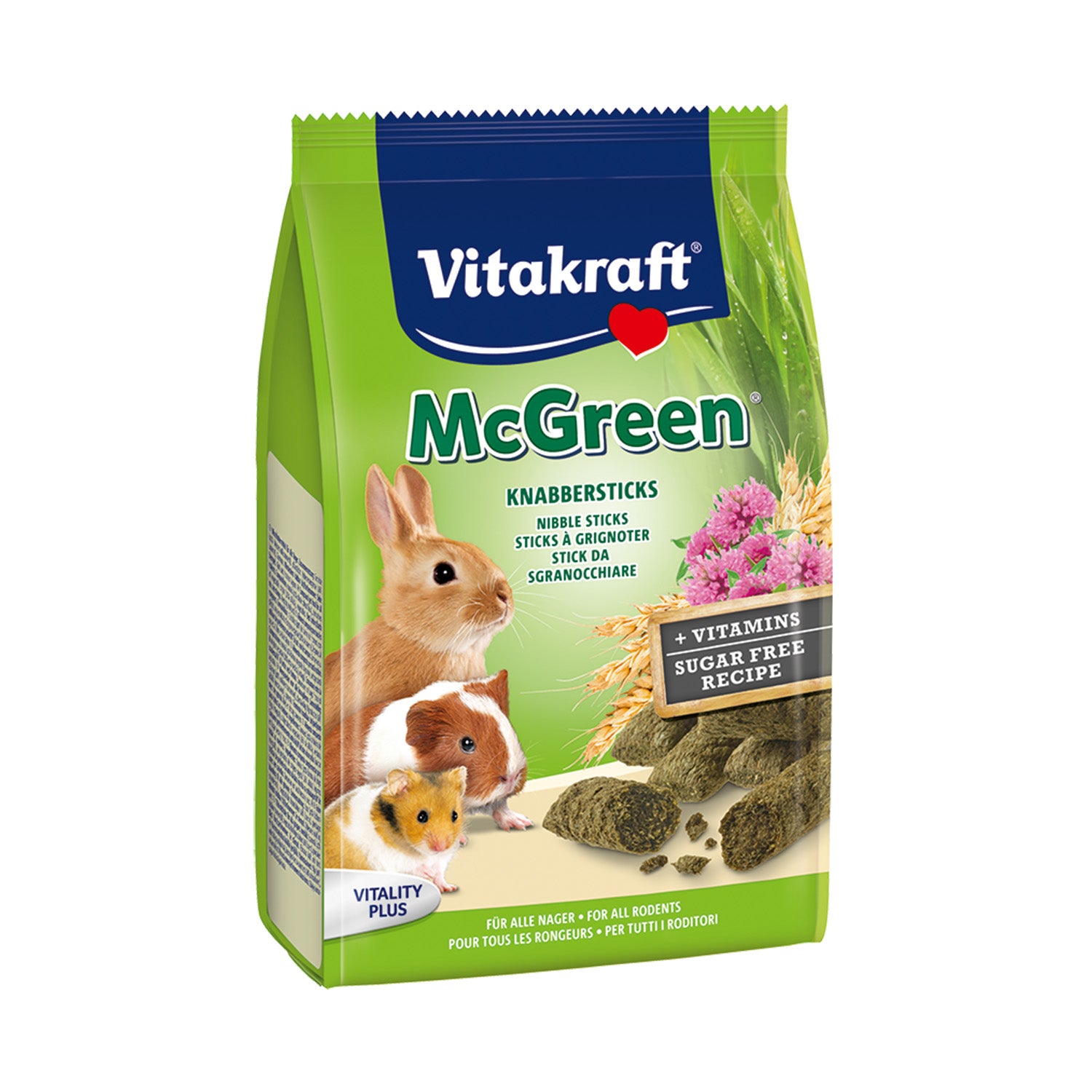Vitakraft Alfalfa McGreen Nibble Sticks Small Animal Treat