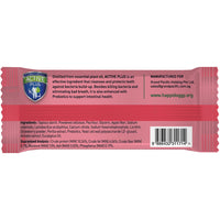 Happi Doggy Dental Chew Zest Strawberry Dog Treat (4 inch)