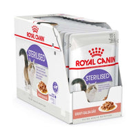 Royal Canin Feline Health Nutrition Sterilised Gravy Pouch Cat Food