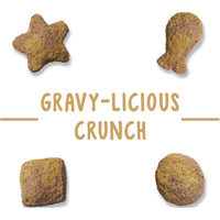 Friskies Party Mix Crunch Gravy-licious Chicken & Gravy Adult Cat Treats