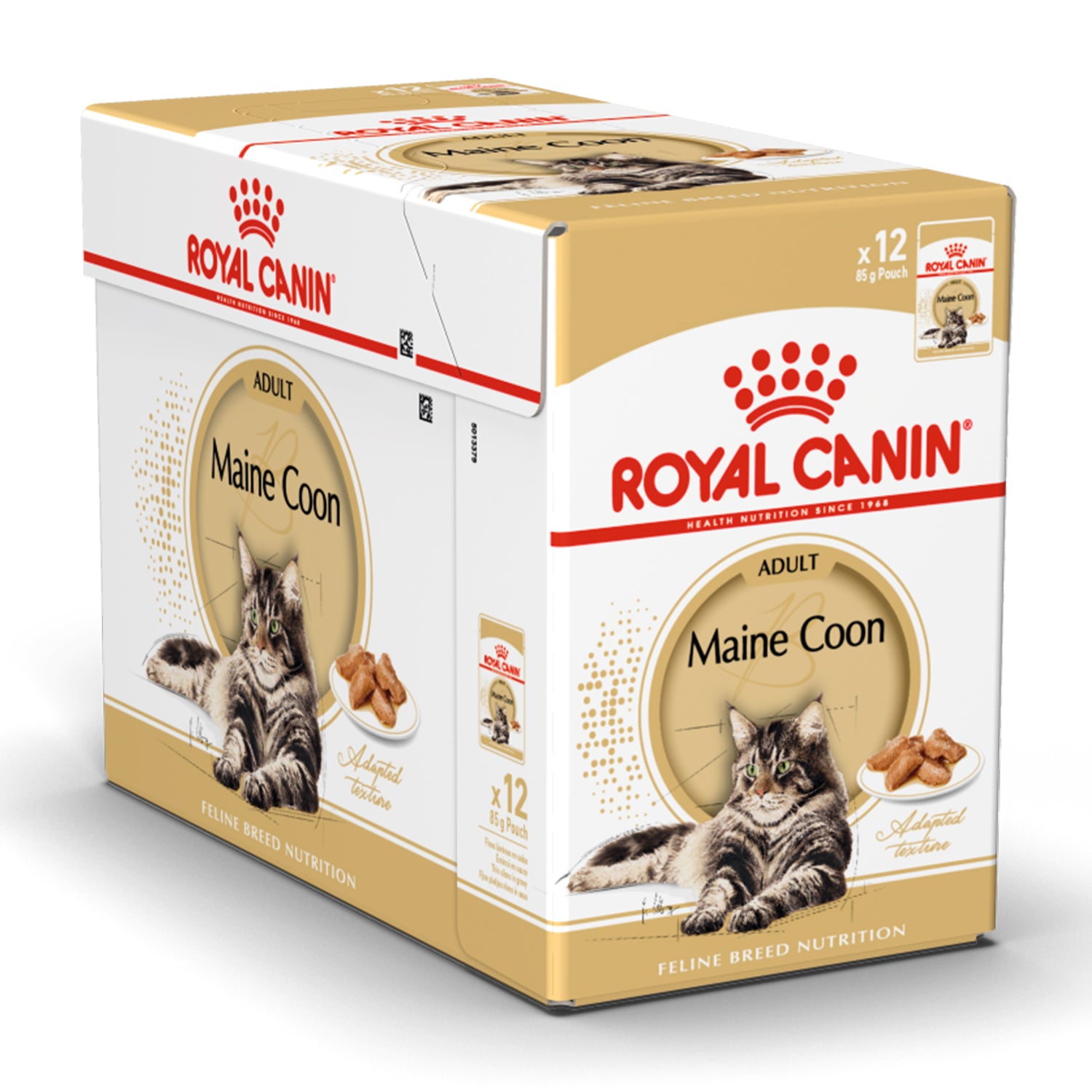 Royal Canin Feline Breed Nutrition Maine Coon Adult Gravy Pouch Cat Food