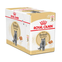 Royal Canin Feline Breed Nutrition Adult British Shorthair Pouch Cat Food