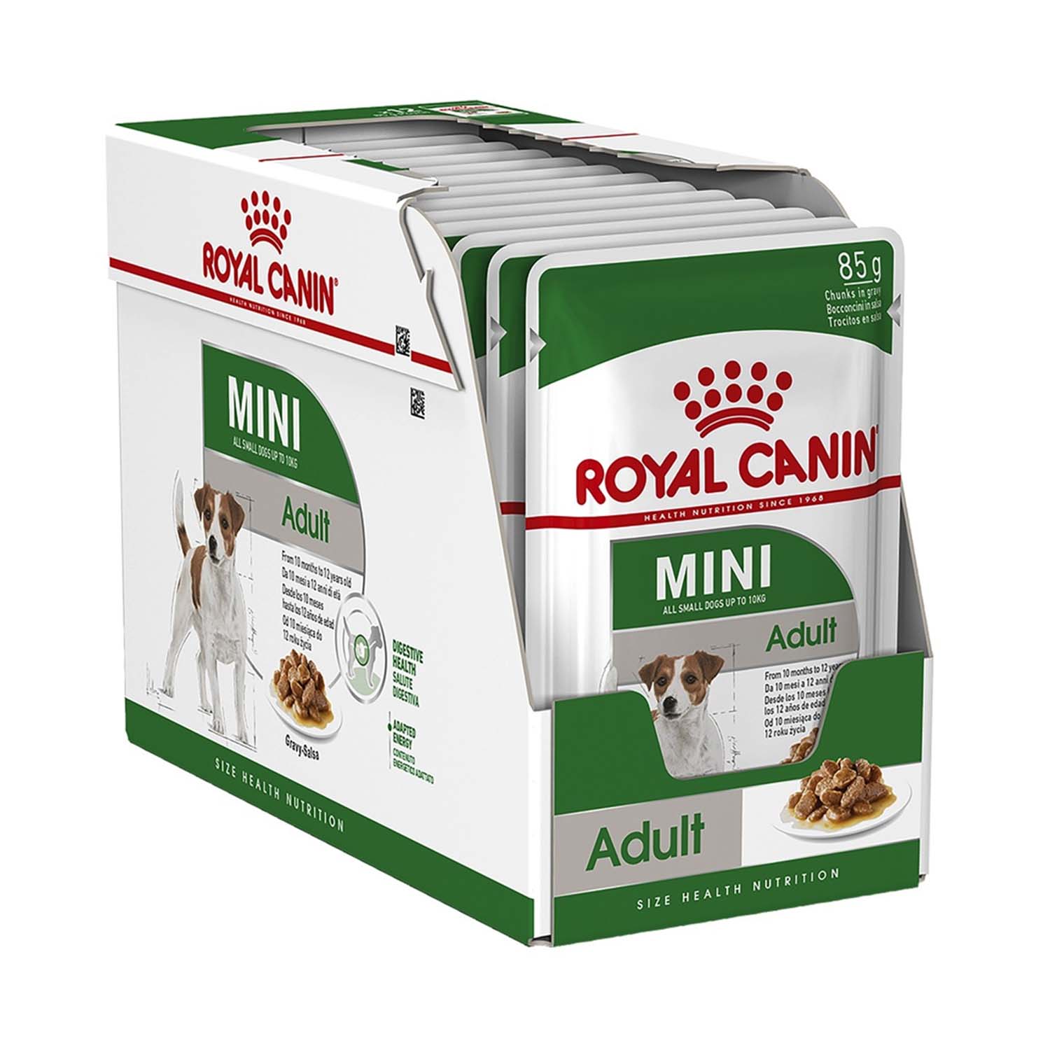 Royal Canin Size Health Nutrition Mini Adult Gravy Pouch Dog Food
