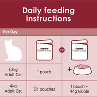 Pro Plan Adult Tender Pieces With Chicken In Gravy Pouch Cat Food