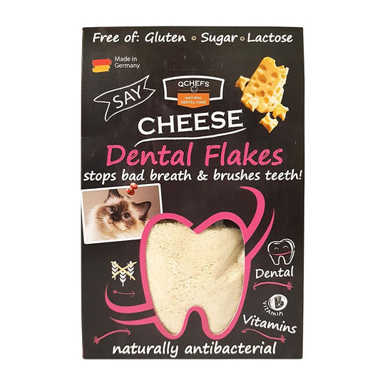 Qchefs Cat Dental Flakes Topper