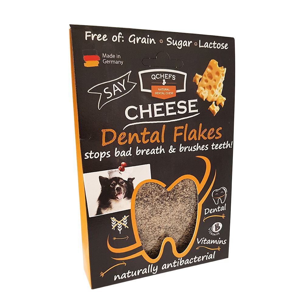 Qchefs Dog Dental Flakes Topper