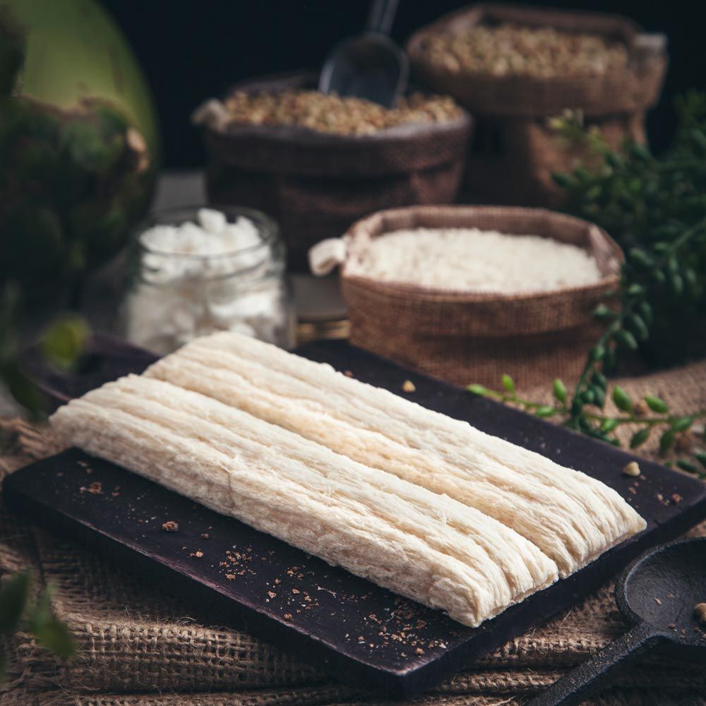 Qchefs Natural Puffed Cheese Dog Dental Chew