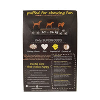 Qchefs Natural Puffed Cracker Dog Dental Chew