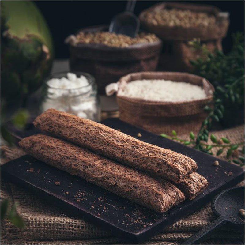 Qchefs Natural Puffed Sticks Dog Dental Chew