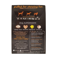 Qchefs Natural Cheese Puffies Dog Dental Chew