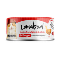 Loveabowl Chicken Snowflakes in Broth with Red Snapper