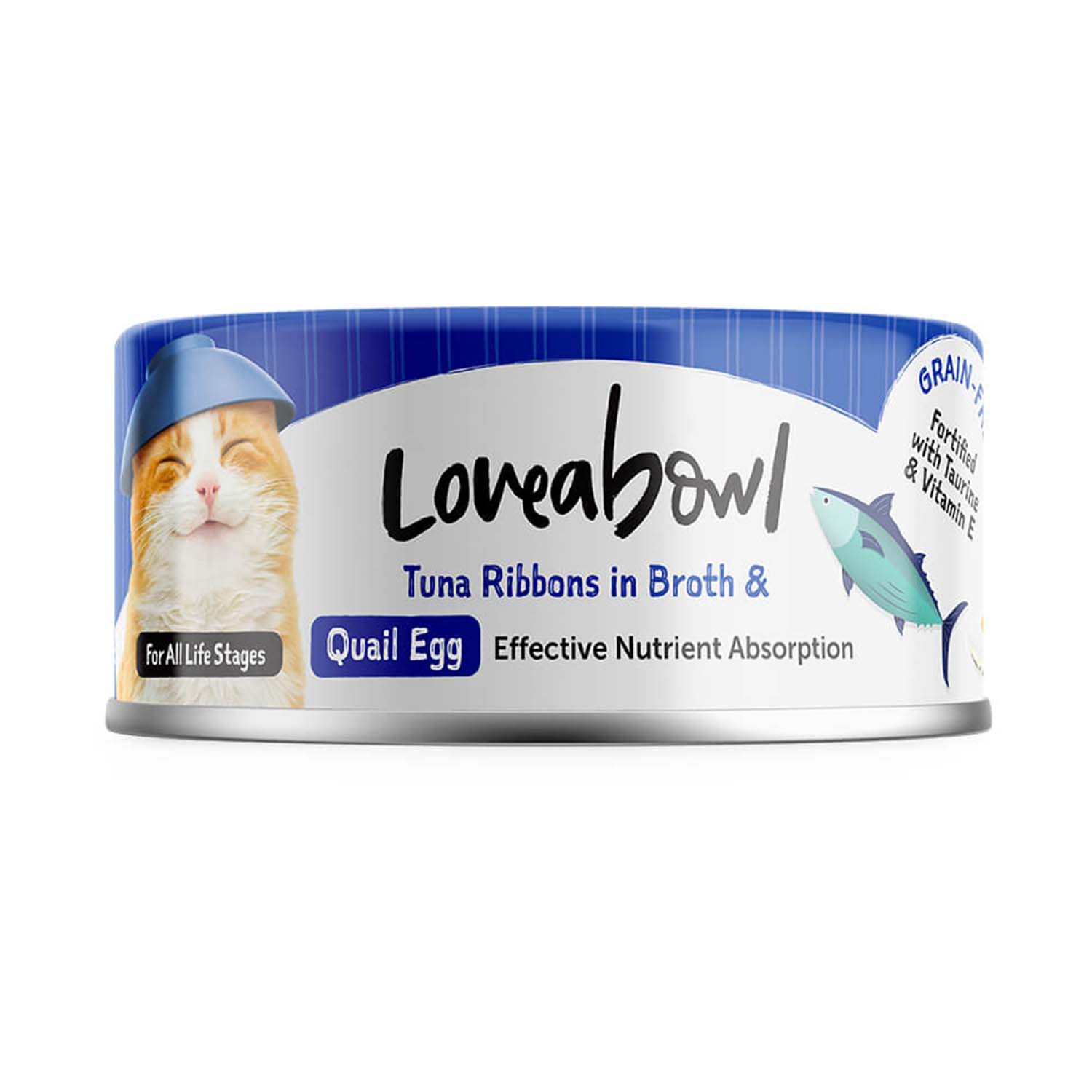 Loveabowl Tuna Ribbons in Broth with Quail Egg