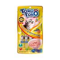 Toro Lickable Cat Treat Tuna and Seafood with Lysine