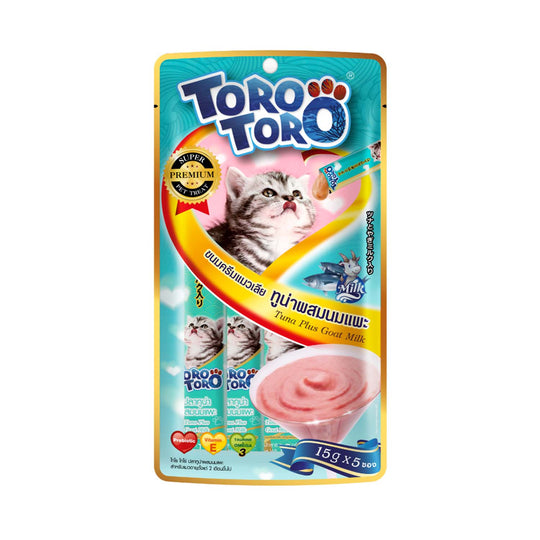 Toro Lickable Cat Treat Tuna plus Goat Milk