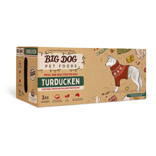 Big Dog Turducken Barf Frozen Raw Dog Food