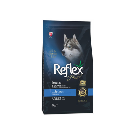 Reflex Plus Medium & Large Dog with Salmon