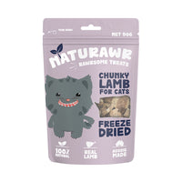 Naturawr Chunky Lamb Freeze Dried Cat Treat