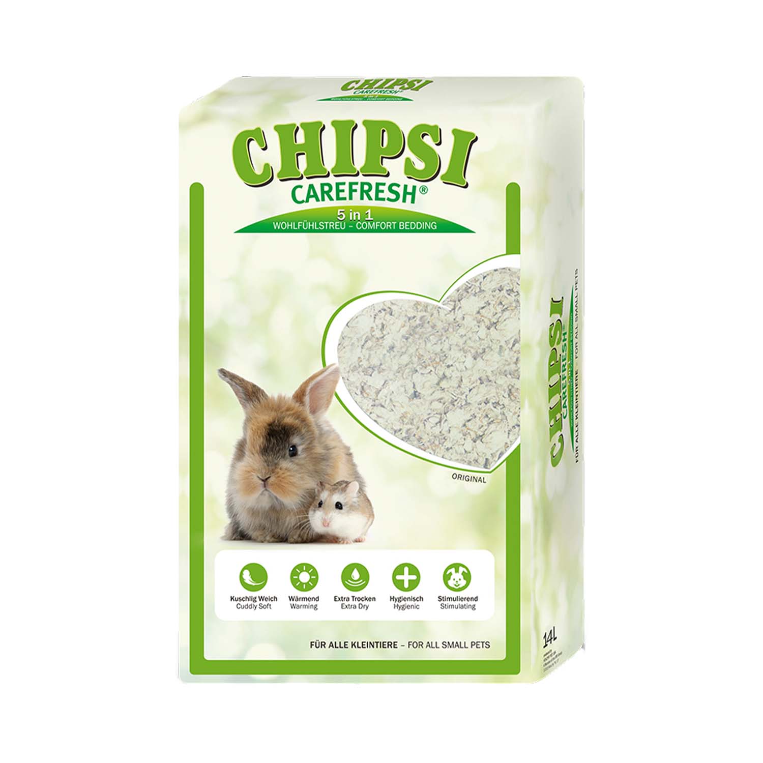 Chipsi Carefresh Soft White Cellulose Bedding