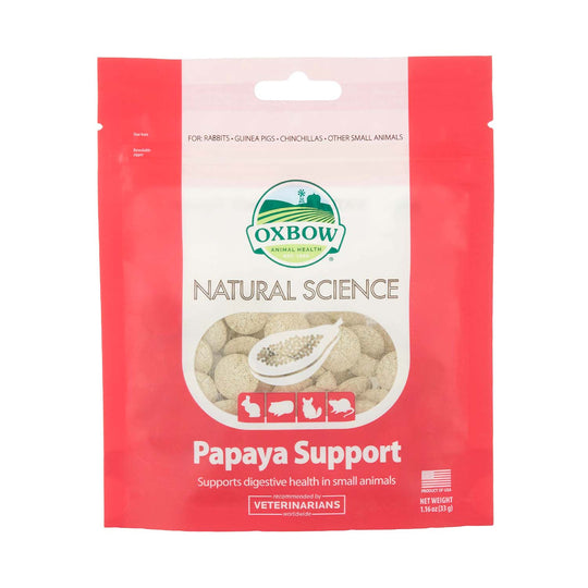 Oxbow Natural Science Papaya Support Small Pet Supplements