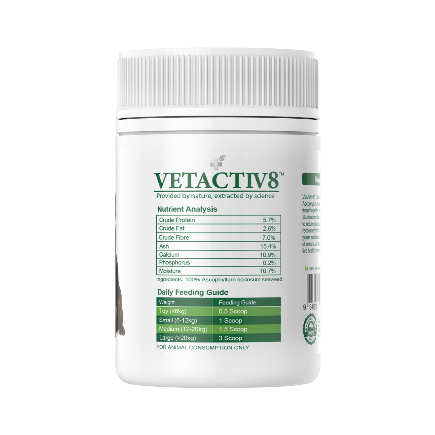 Vetactiv8 Dental Health Dog Supplement