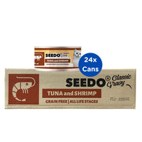 Seedo Classic Gravy Tuna & Shrimp in Gravy Wet Cat canned food