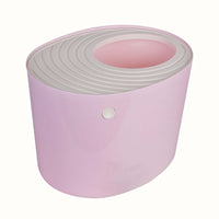 Iris Top Entry Cat Litter Box (Pink)
