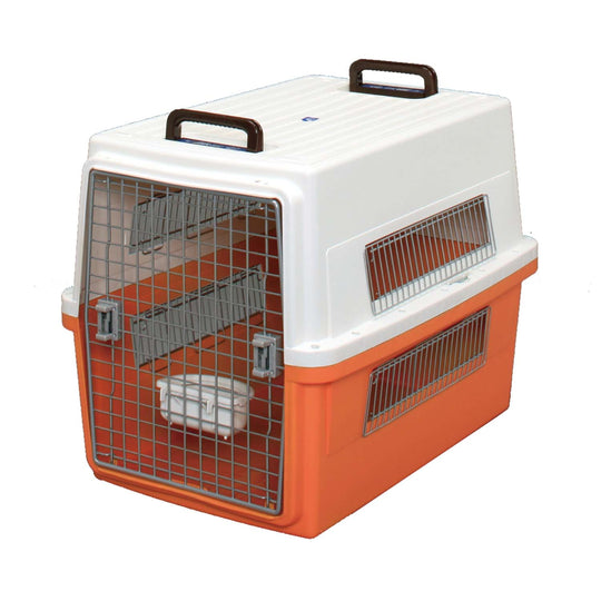 Iris Air Travel Carry Atc-870 - Medium (White & Orange)