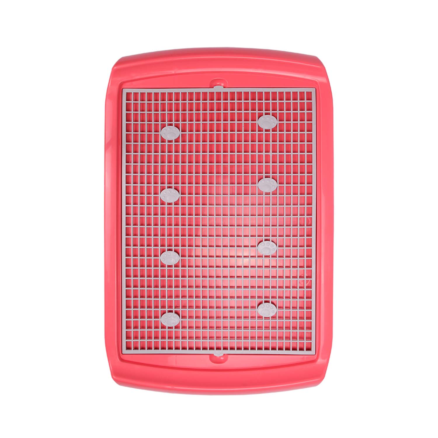 Makar Dog Tray Lavatory (Red)