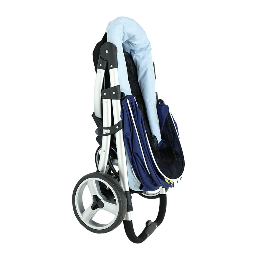 ibiyaya elegant retro i dog stroller Ibiyaya Elegant Retro (Navy Blue) – Pets' Station