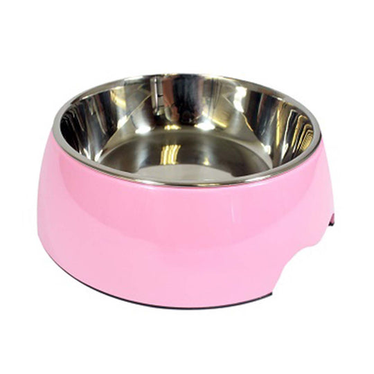 Dogcats Pink Bowl