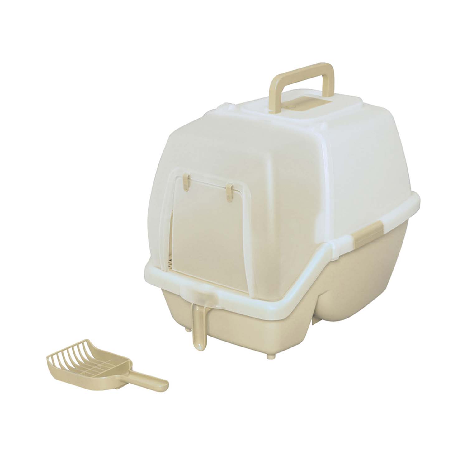 Iris Cat Toilet Hood Litter Box SSN530 Brown Pets Station