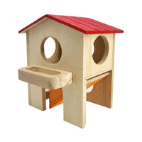 Carno Hamster Solid Wooden House