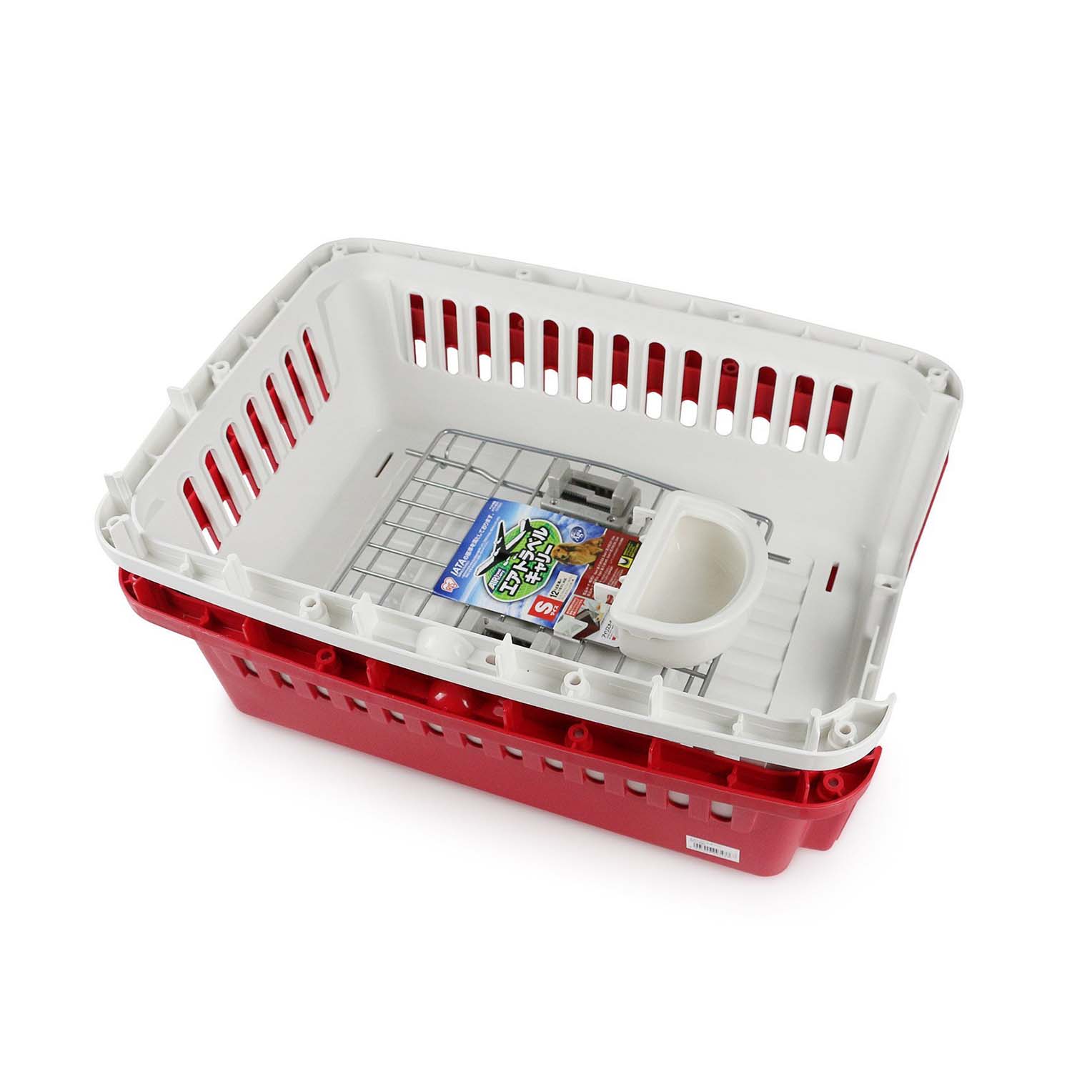 Iris Air Travel Carrier Atc-530 - Small (Red)